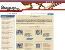 Tablet Screenshot of hubcapandwheelofcc.com